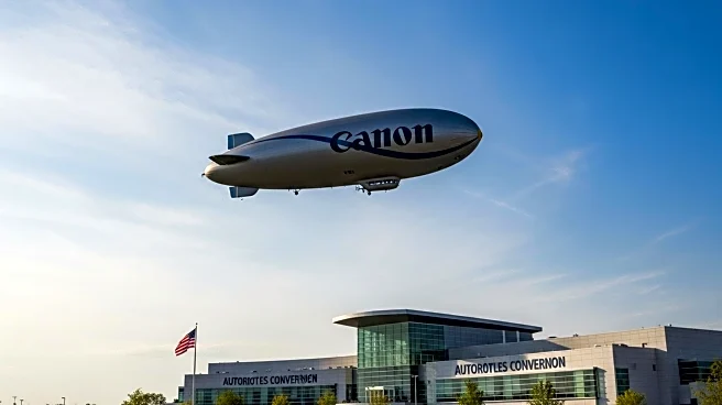 Goodyear Blimp Offers Rides at Automotive News Congress in Michigan
