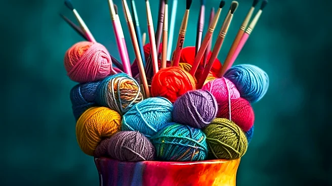 Knit Pitt Yarn Club Offers Knitting Lessons to Kelly Dzanaj