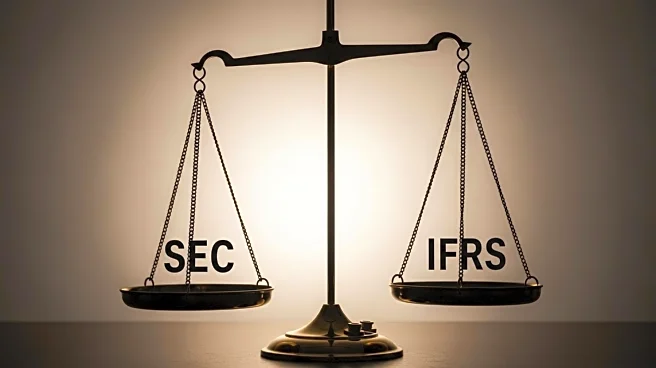 SEC Chair Warns Against IFRS Recognition Without Reconciliation
