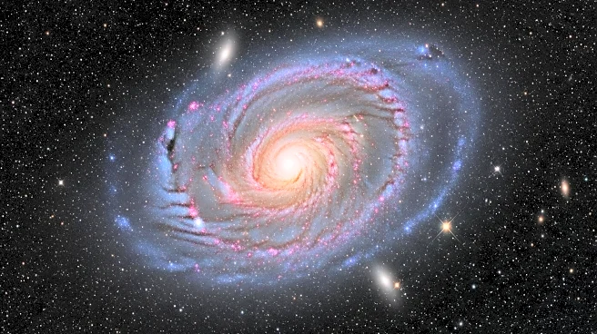 Hubble Telescope Captures Spiral Galaxy NGC 7456, Revealing Star-Forming Regions