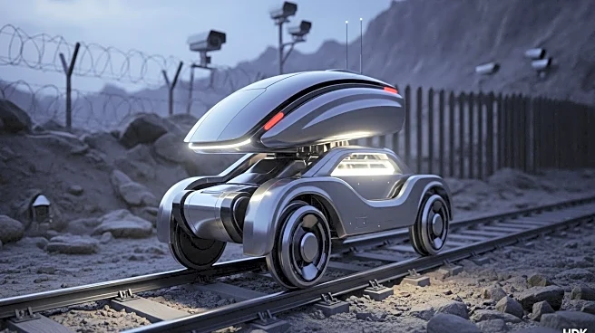 Israeli Defense Ministry Unveils Rail-Mounted Robot for Border Security