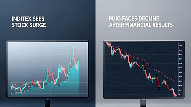 Inditex Sees Stock Surge While Puig Faces Decline After Financial Results