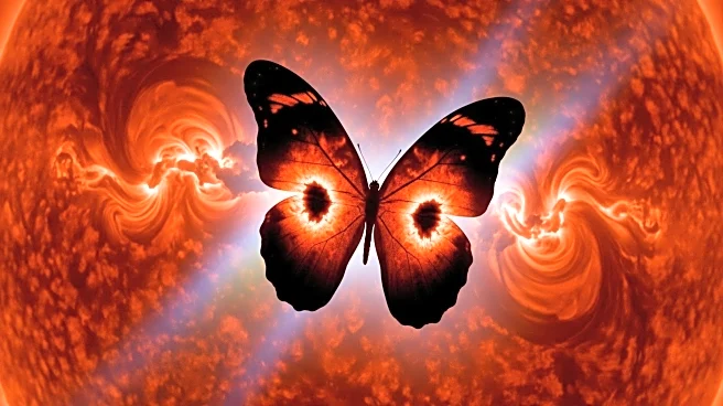 NASA Observes Butterfly-Shaped Coronal Hole on the Sun, Potential Aurora Effects