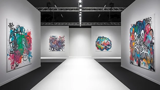 Off-White Returns to New York Fashion Week with Graffiti Installation