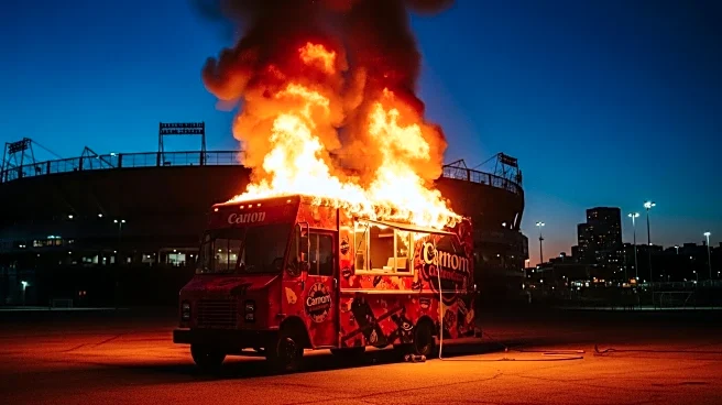 Food Truck Fire Causes Stir During Wake Forest-NC State Game