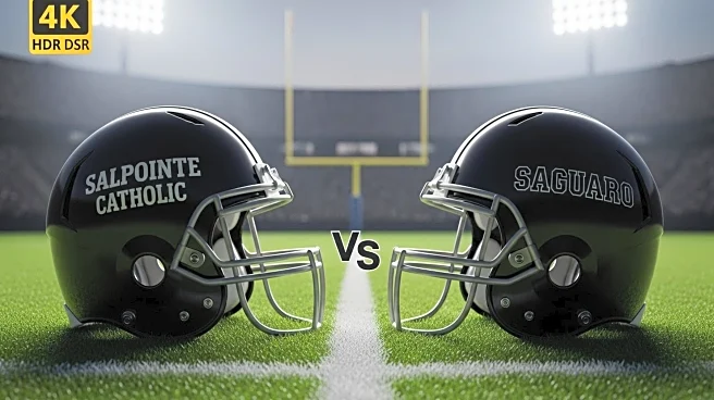 Salpointe Catholic and Saguaro High Schools Compete in Key Arizona Football Matchup