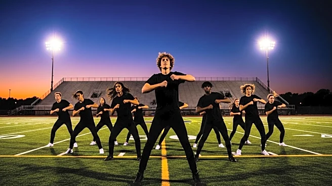 Denton Guyer Drill Team Energizes Crowd Under Friday Night Lights