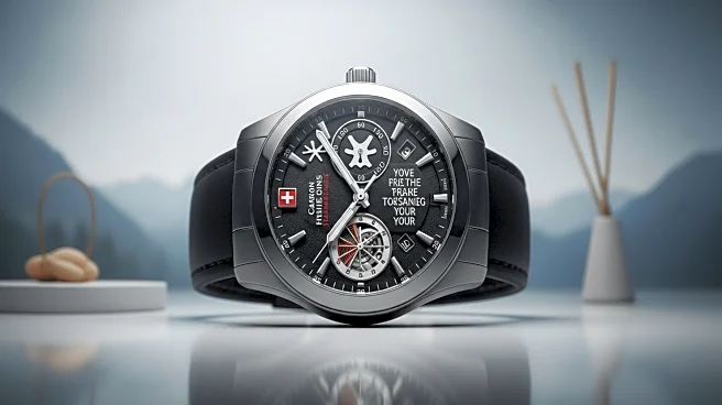 Swatch Releases Watch Criticizing President Trump's 39% Tariffs on Swiss Goods