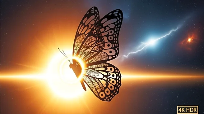 Butterfly-Shaped Coronal Hole on Sun May Trigger Geomagnetic Storms