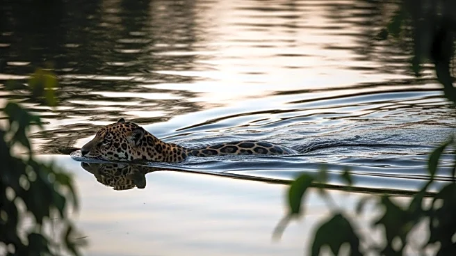 Jaguar Sets Record with 1.3-Kilometre Swim in Brazil
