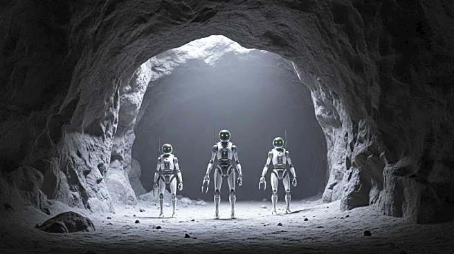 Robotic Trio Designed to Explore Lunar Caves for Astronaut Safety