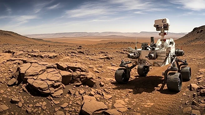 NASA's Curiosity Rover Investigates Unique Geological Features on Mars