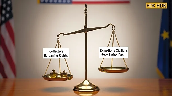 House NDAA Exempts Defense Civilians from Union Ban, Preserving Collective Bargaining Rights