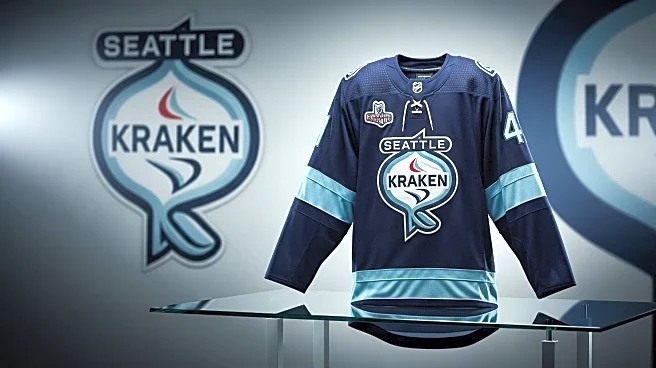 Seattle Kraken Assistant Coach Jessica Campbell Presents Custom Jersey to Comedian Nikki Glaser