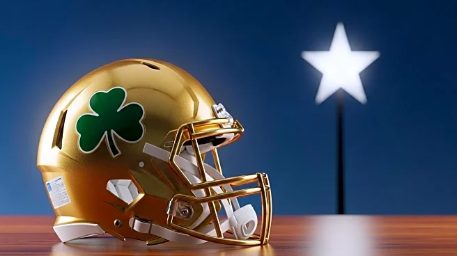 CJ Carr, Grandson of Lloyd Carr, Leads Notre Dame Against Texas A