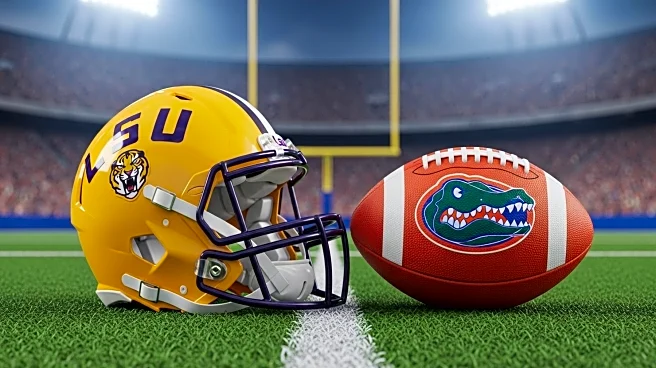 LSU Tigers Host Florida Gators in College Football Showdown