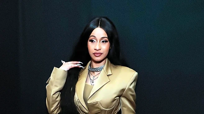 Cardi B and Daughter Kulture Attend NYFW in Matching Fur Ensembles