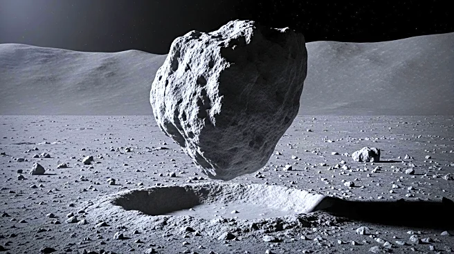 Scientists Discover Fresh Boulder Falls on the Moon