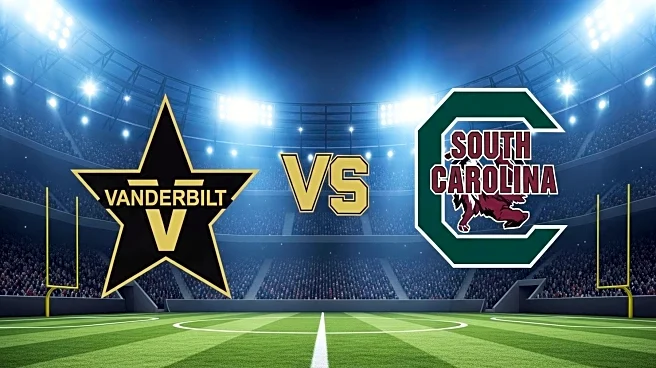 Vanderbilt Seeks to Break South Carolina's Winning Streak