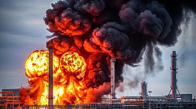 Ukrainian Drones Target Russian Oil Refinery, Causing Fire and Fuel Shortages
