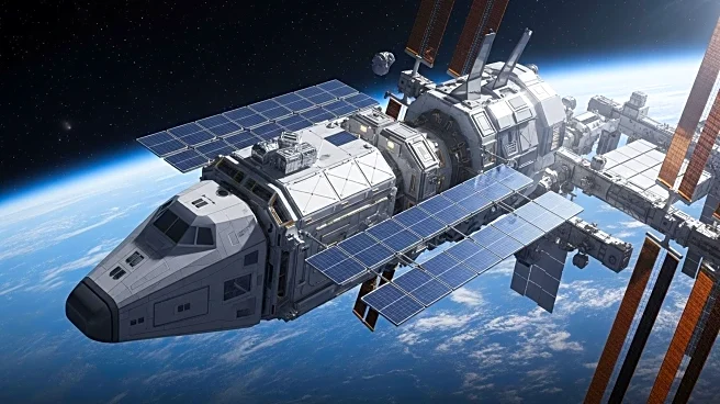 Progress 93 Cargo Craft Nears Docking with International Space Station