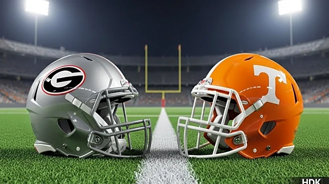 Georgia Bulldogs Favored Over Tennessee Volunteers in SEC Clash