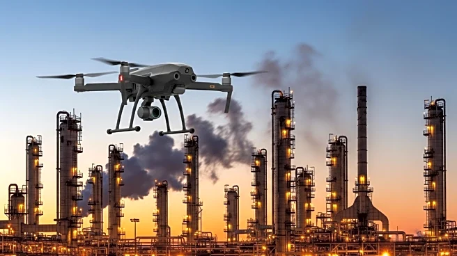Ukrainian Drone Attack Sparks Fire at Major Russian Oil Refinery