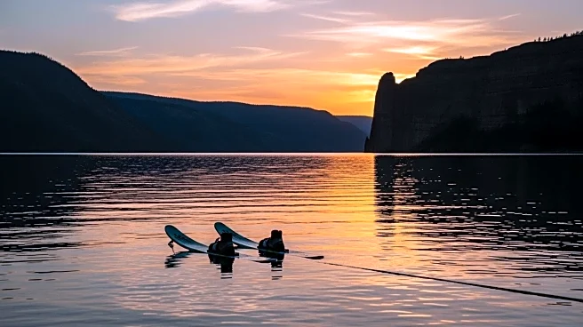 Sydney Sweeney Showcases Thrilling Lake Adventure with Cliff Jumps and Waterskiing