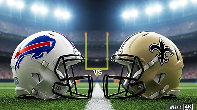 Buffalo Bills Host New Orleans Saints in Anticipated Week 4 NFL Matchup
