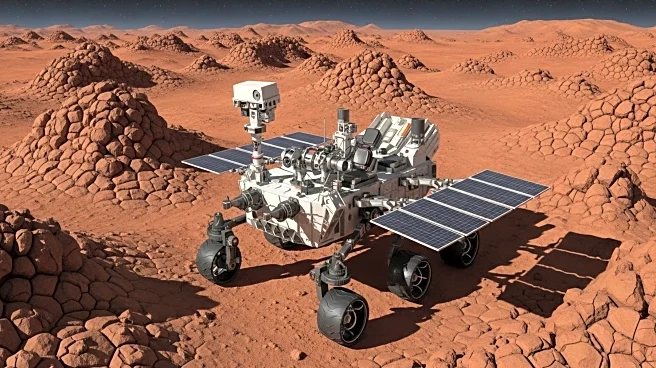 NASA's Curiosity Rover Explores Boxwork Terrain on Mars