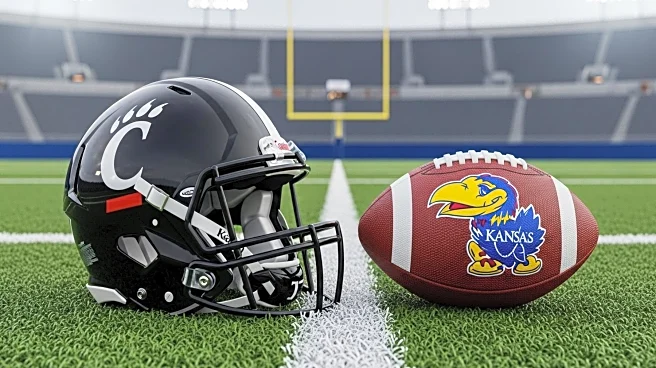 Cincinnati Bearcats Prepare for Match Against Kansas Jayhawks in NCAA Football