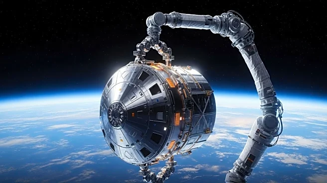 Cygnus XL Cargo Craft Captured by International Space Station's Robotic Arm