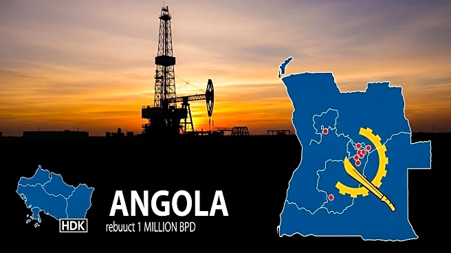 Angola’s Oil Production Rebounds Above 1 Million BPD, Licensing Round Planned
