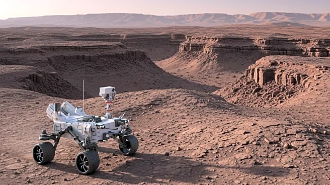 NASA's Curiosity Rover Explores Martian Ridges and Hollows, Unveiling Geological Insights