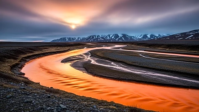 Study Explains Eerie Orange Color of Arctic Rivers Due to Iron Dissolution