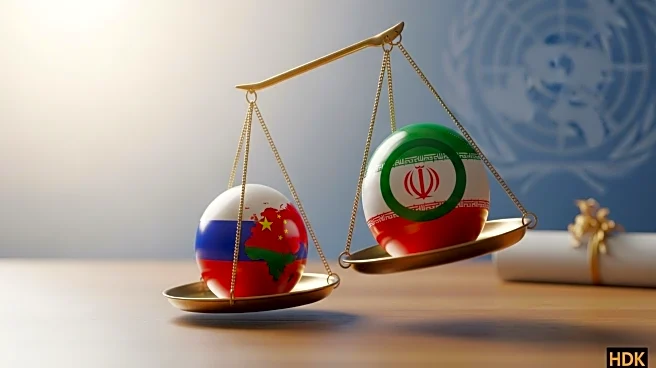 UN Security Council Rejects Russia and China's Bid to Delay Iran Sanctions, Impacting Iranian Economy