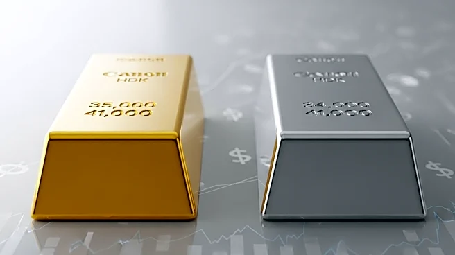 Gold Nears Record High, Silver Hits 14-Year Peak Amid Fed and Tariff Shocks