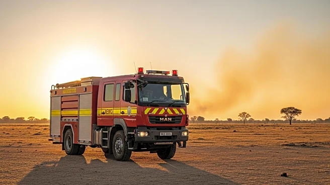 Namibia Deploys Army to Combat Wildfire Threatening Etosha National Park