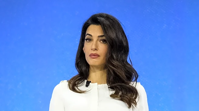 Amal Clooney Embraces Fall's Beauty Trend at The Albies