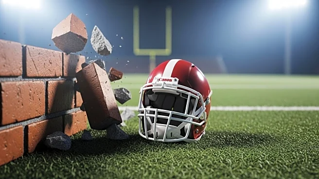 Oklahoma WR Keontez Lewis Injured in Collision with Brick Barrier