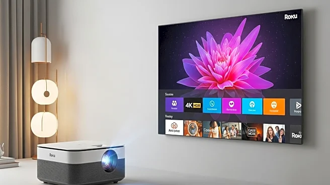 Aurzen Roku TV Smart Projector Offers $70 Discount