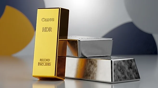 Gold and Silver Prices Reach Record Highs Amid Global Uncertainty