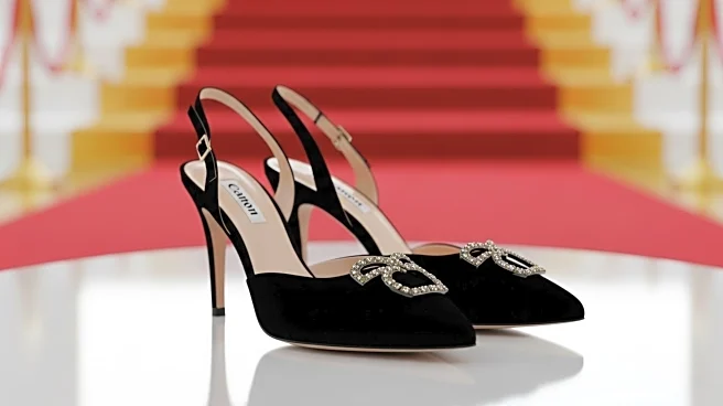 Tessa Thompson Showcases Saint Laurent Slingbacks at BFI Film Festival