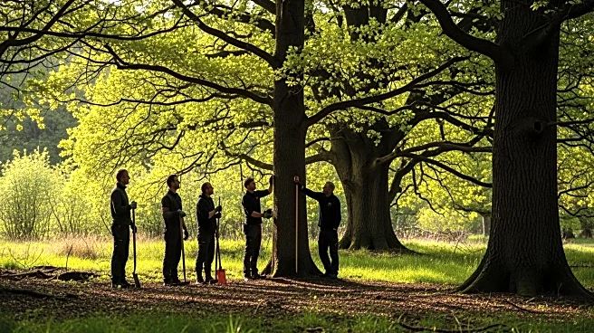 Icelandic Foresters Visit Glen Nant Oakwoods to Enhance Conservation Efforts