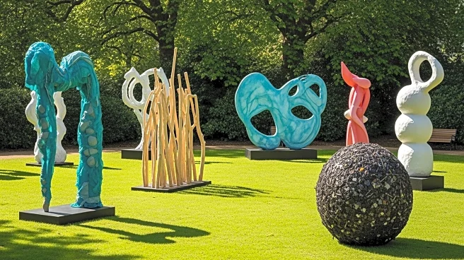 Frieze Sculpture Exhibition Explores Shadows and Environmental Themes in Regent's Park