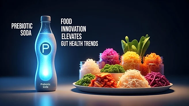 Food Innovation Drives Gut Health Trends with Prebiotic Sodas and Fermented Foods
