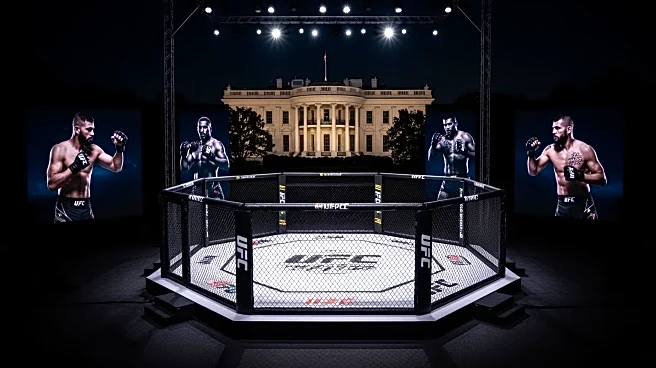 Dana White Unveils UFC Event Plans at the White House with Renderings