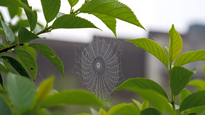 New Scientist Explores Spider Web Survival Amid Human Interference