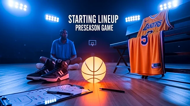 Lakers' Jake LaRavia: Starting Lineup Announcement for Preseason Game