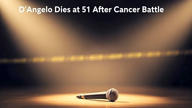 D’Angelo Dies at 51 After Cancer Battle
